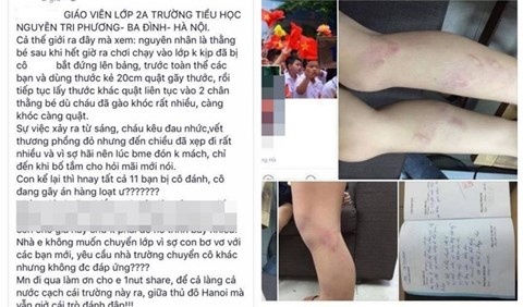 Cô giáo đánh học sinh ảnh 1 Co giao danh hoc sinh anh 1