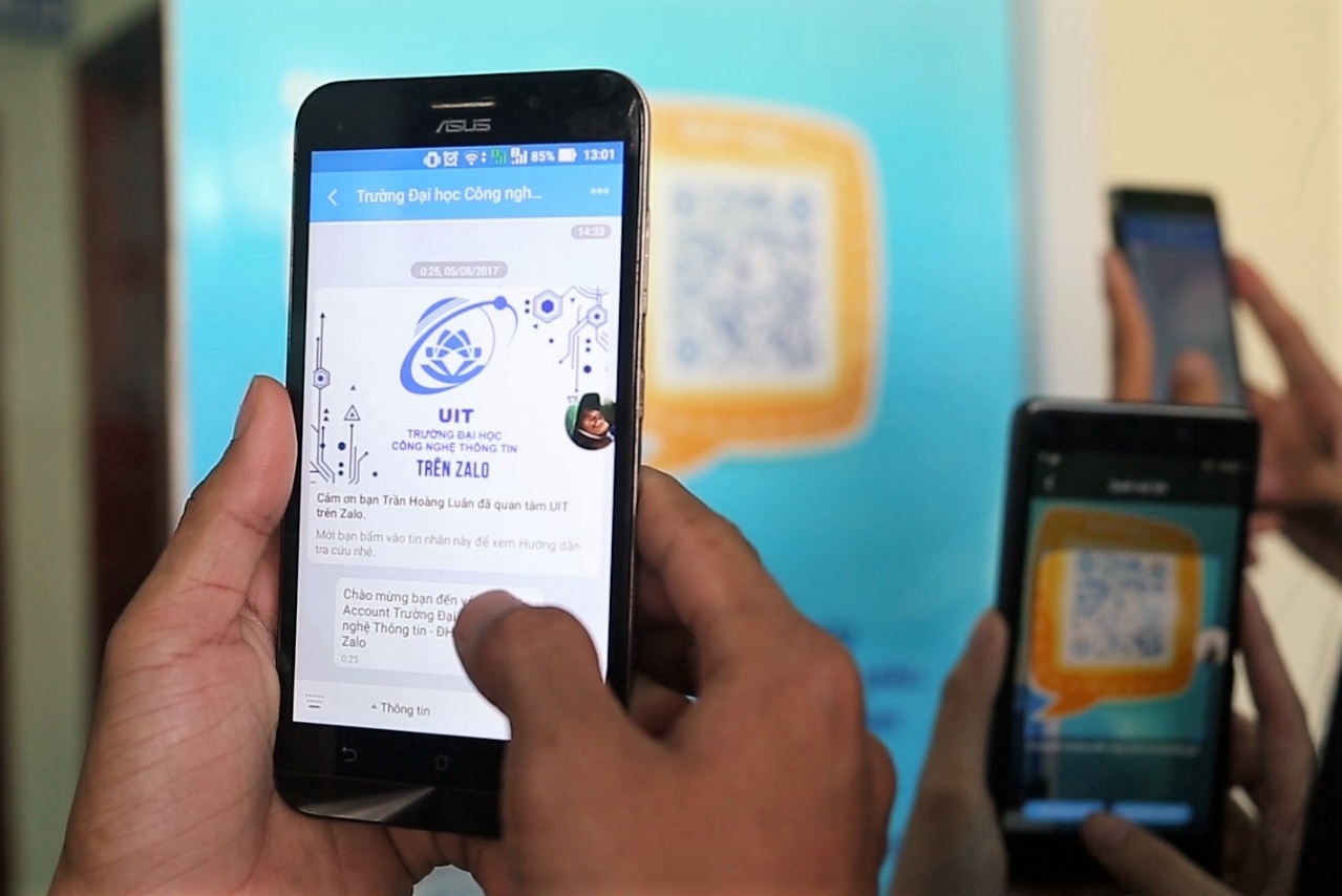 Nhan diem thi tren Zalo anh 1