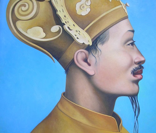 Vua nao tu lap bia mo cho minh  khi con song? hinh anh