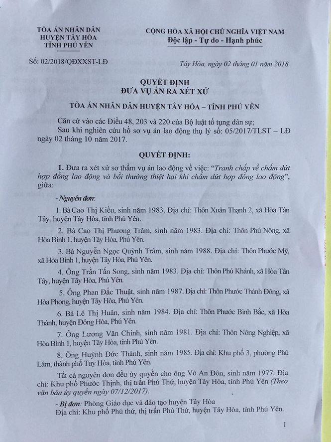 giáo viên kiện trưởng phòng giáo dục ảnh 1 giao vien kien truong phong giao duc anh 1