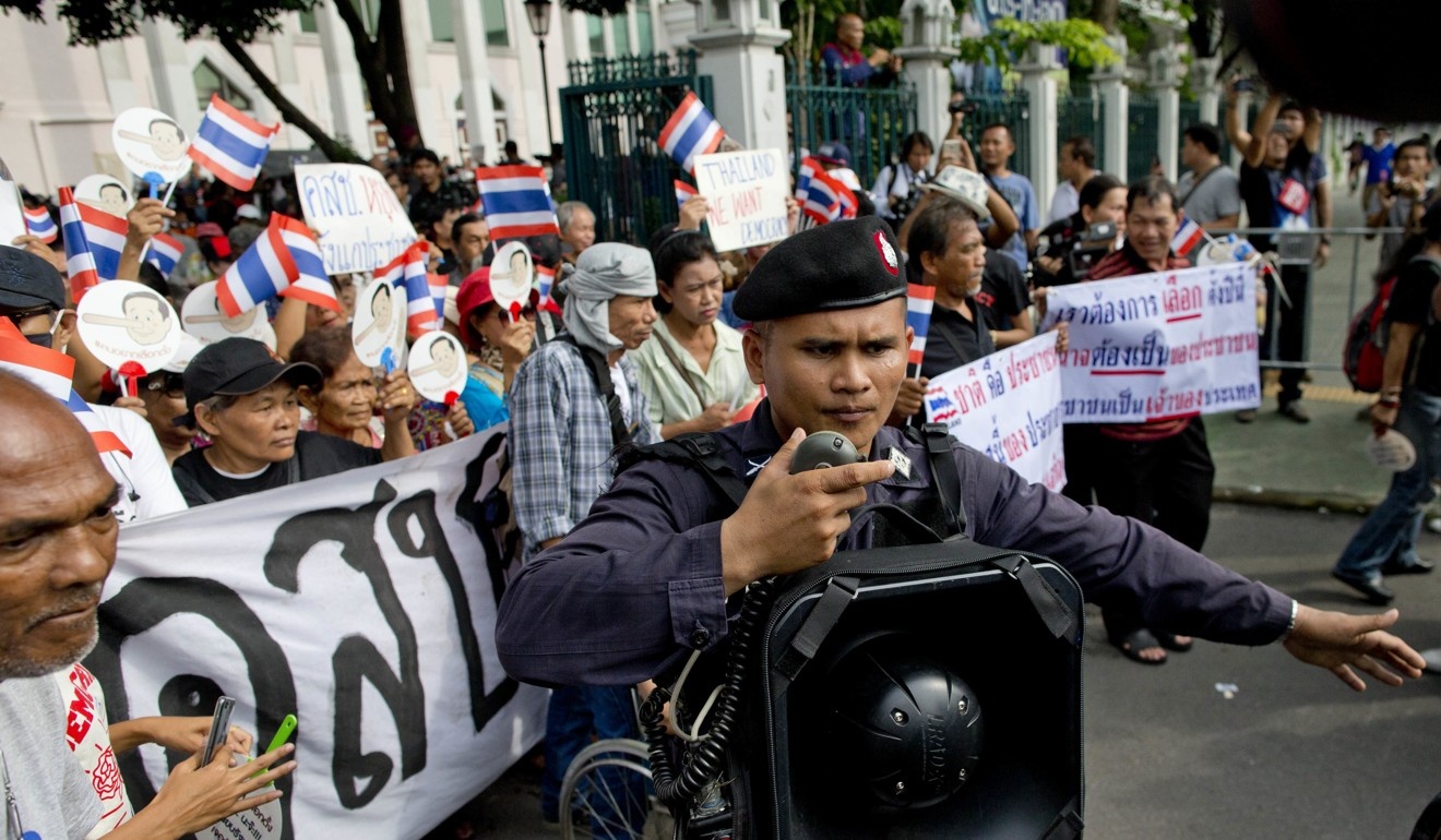 biểu tình Thái Lan ảnh 8 bieu tinh Thai Lan anh 8