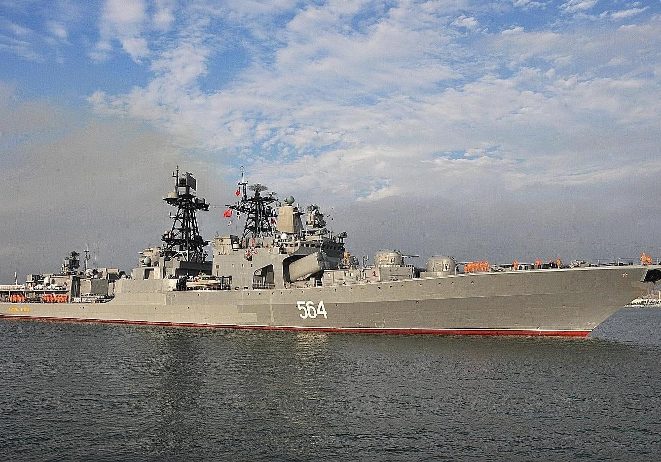 Tau chien Nga tham Cam Ranh, du tinh tap tran hai quan voi Viet Nam hinh anh