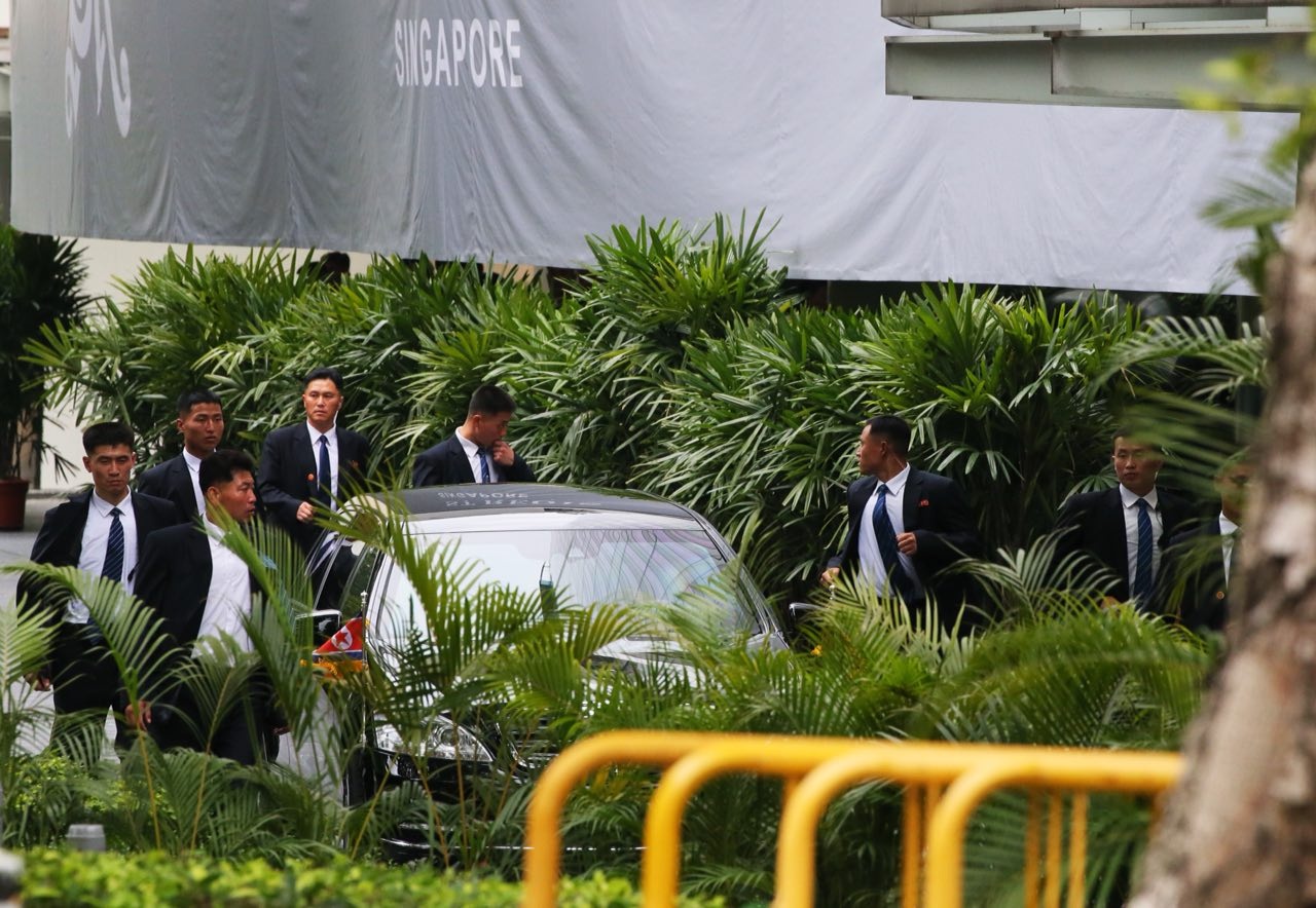đoàn xe kim jong un ở singapore ảnh 10 doan xe kim jong un o singapore anh 10