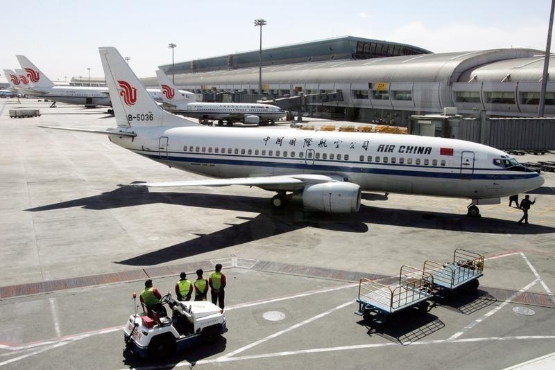 máy bay Air China rơi tự do ảnh 1 may bay Air China roi tu do anh 1