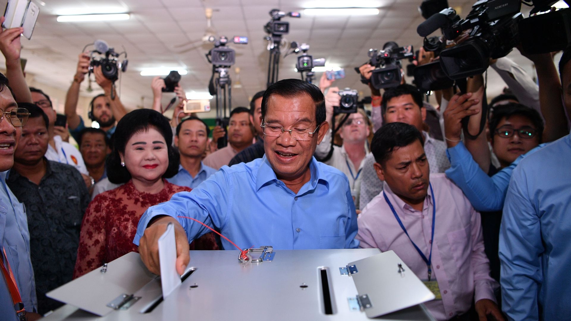 bau cu Campuchia anh 2