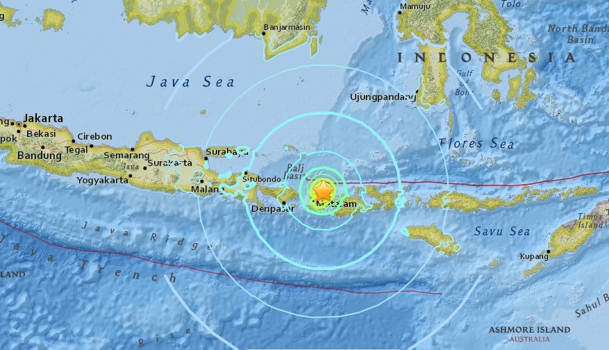canh bao song than Indonesia anh 2