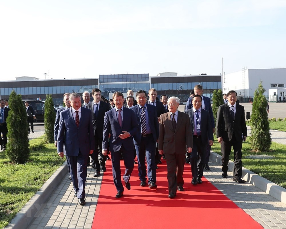 tong bi thu tham Nga anh 1