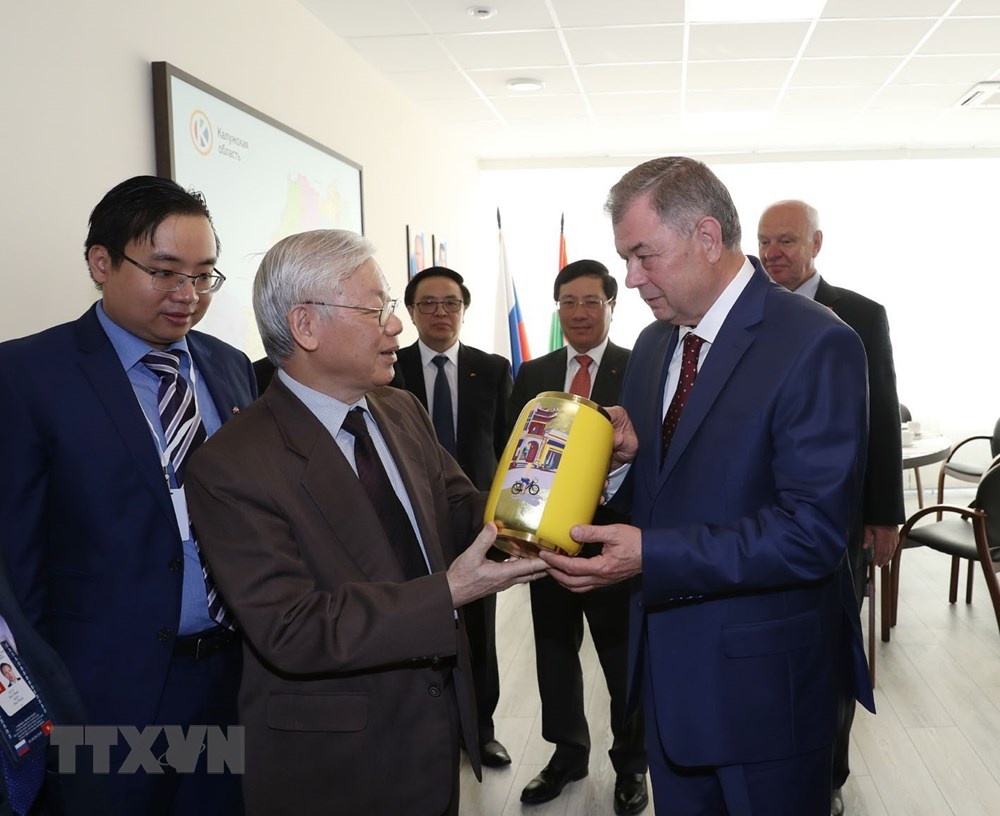 tong bi thu tham Nga anh 4