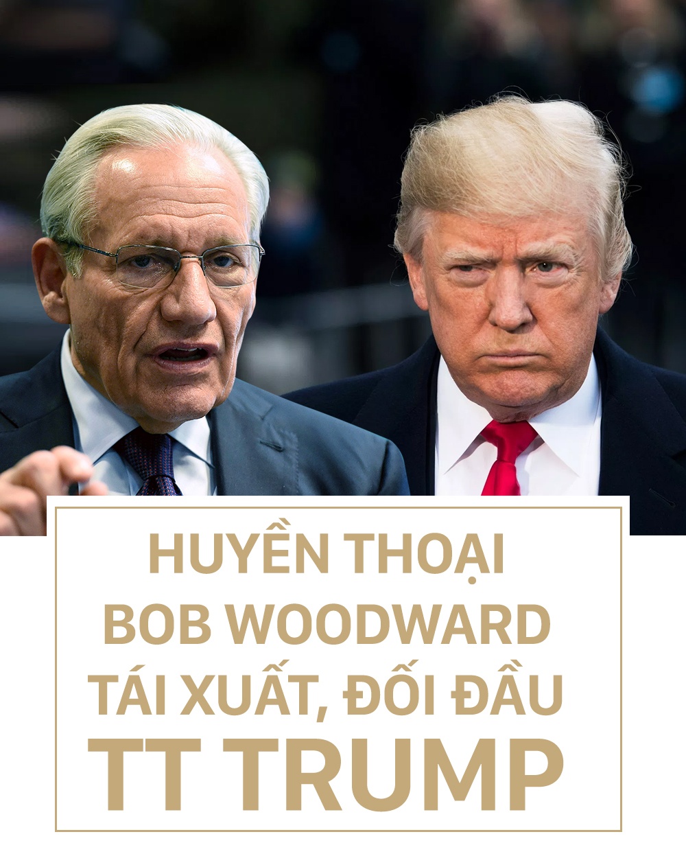 Bob Woodward doi dau Trump anh 1