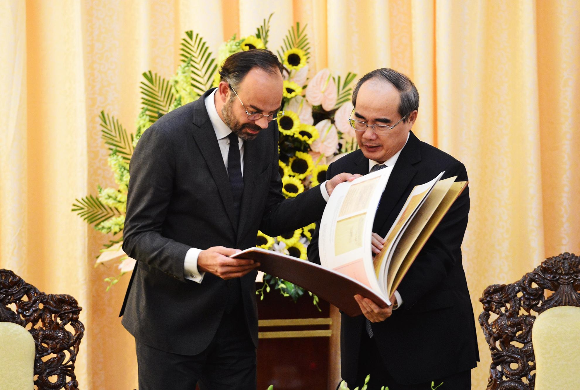 Thu tuong Phap muon TP.HCM ho tro trien khai Ngoi nha Phap hinh anh