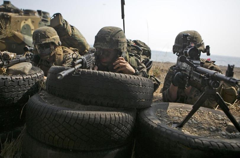 My - Han noi lai tap tran giua luc dam phan hat nhan Trieu Tien be tac hinh anh