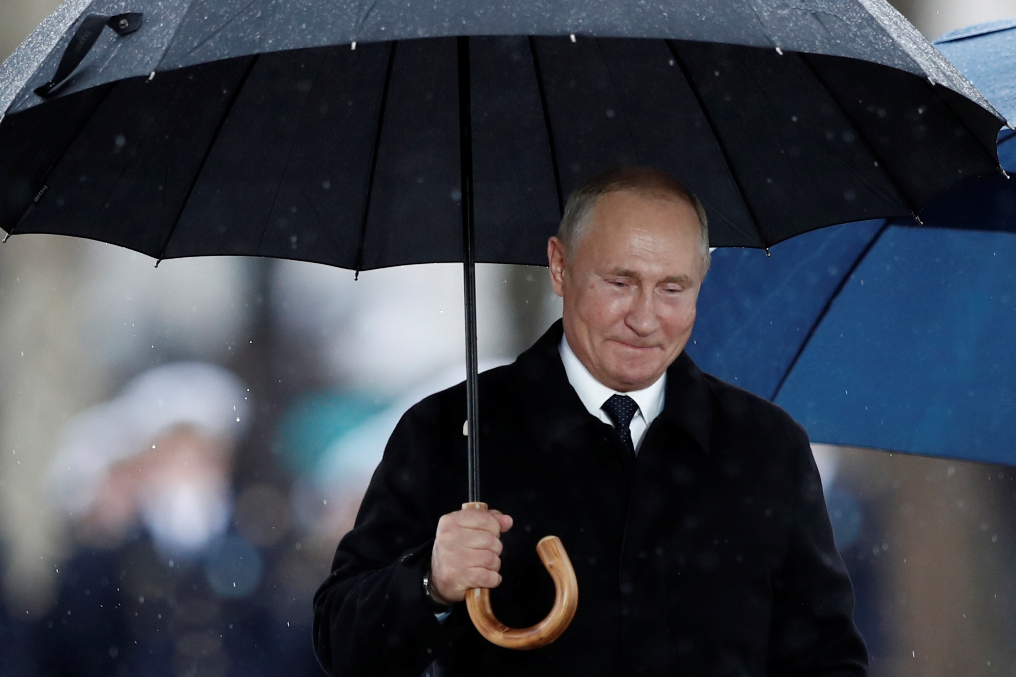 TT Trump, Putin va cac lanh dao the gioi doi mua ky niem The chien 1 hinh anh