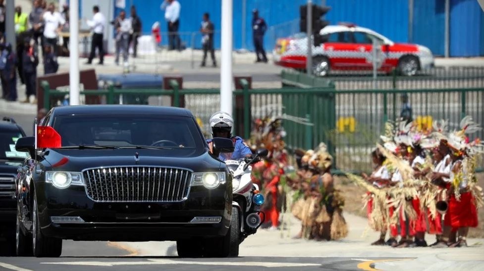 ngoai giao limousine Trung Quoc anh 1