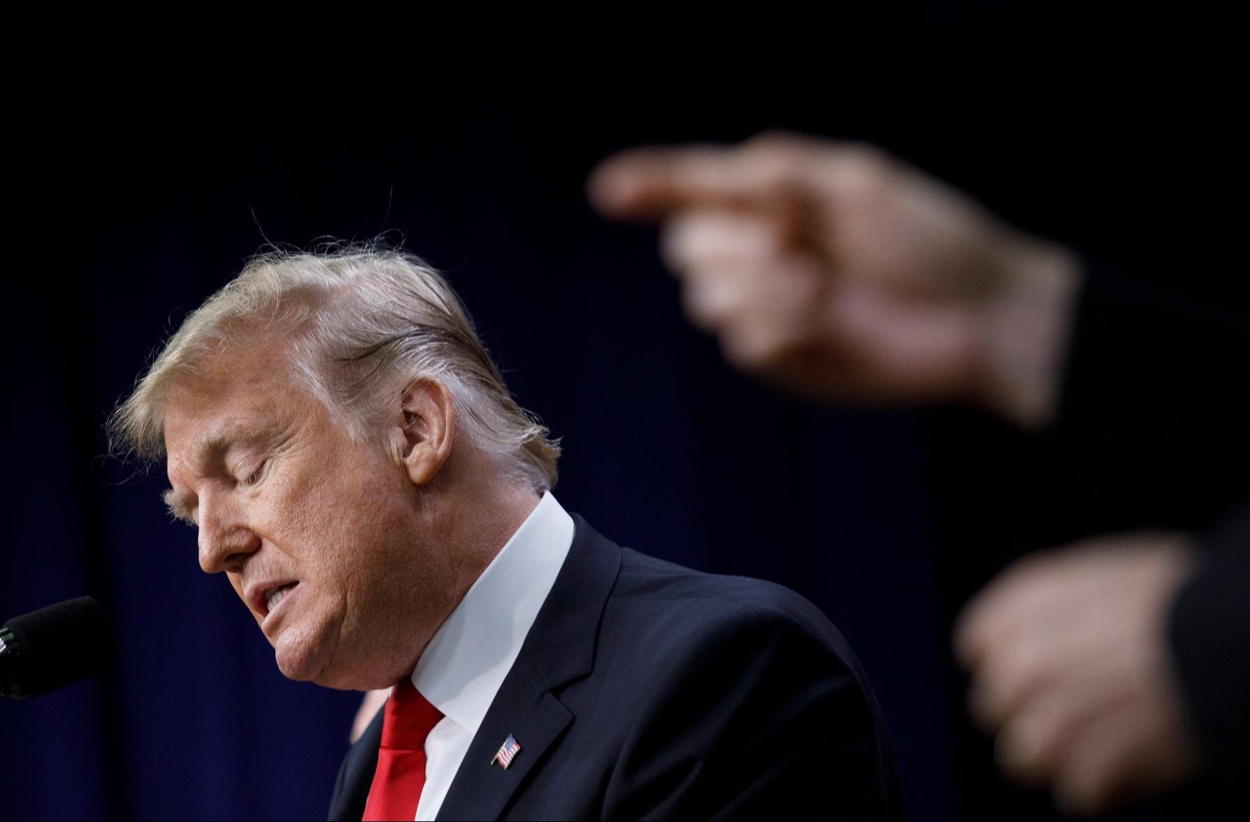 Nam 2018 day kich tinh cua Tong thong Trump qua anh hinh anh