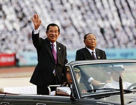 Thu tuong Hun Sen: Nghia cu cua Viet Nam mai duoc khac ghi hinh anh