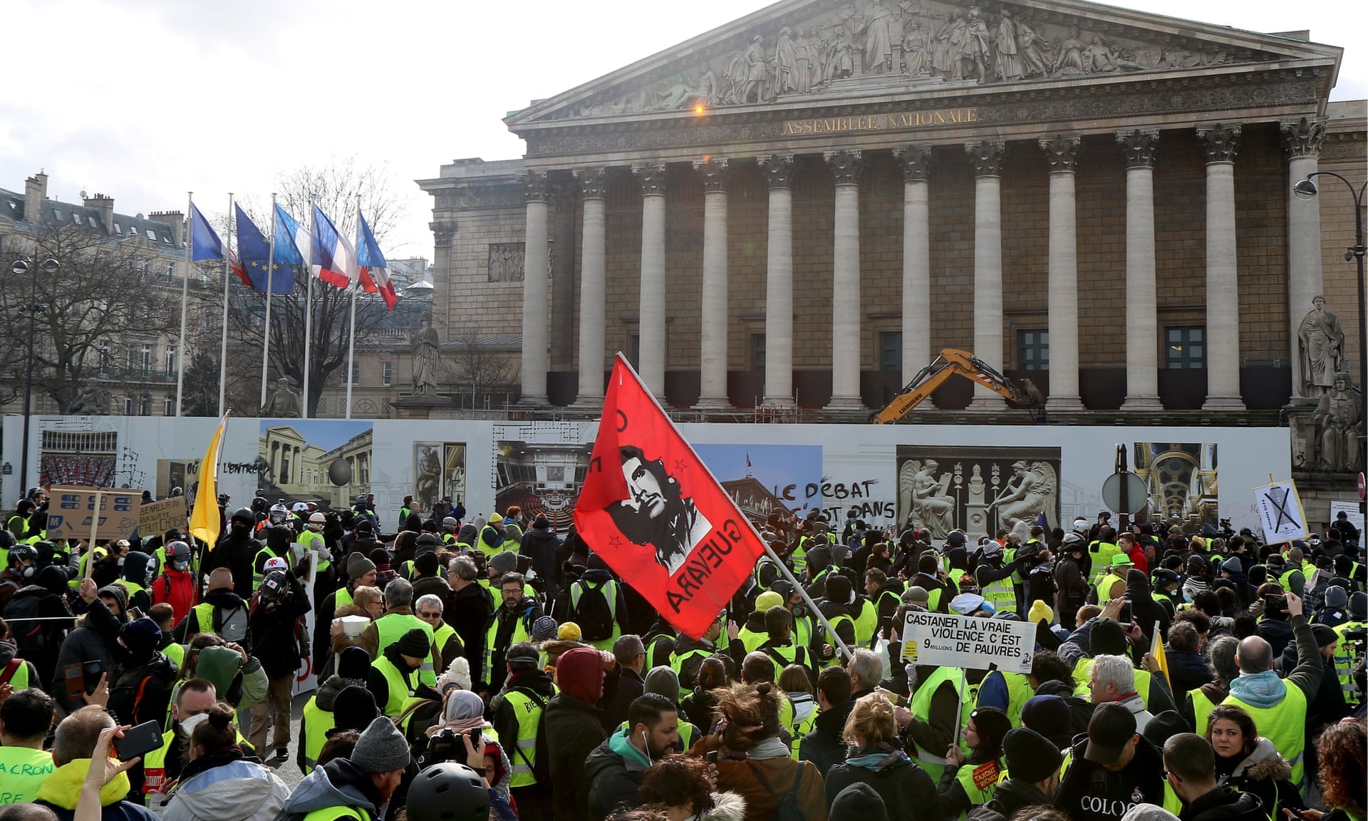 bieu tinh ao vang Phap anh 1