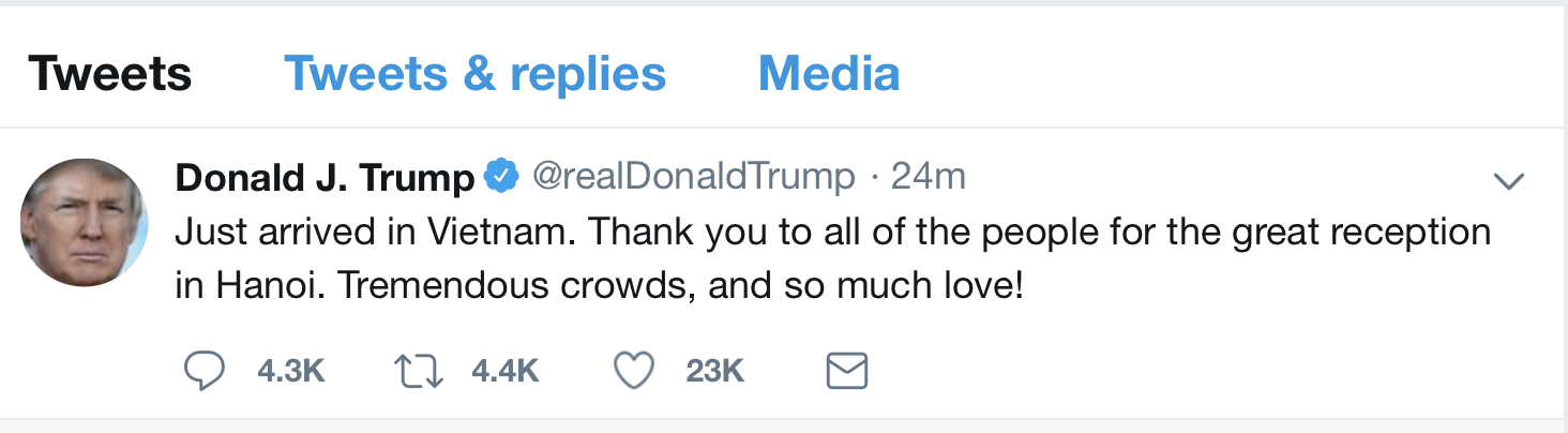 tong thong Trump cam on Viet Nam anh 1