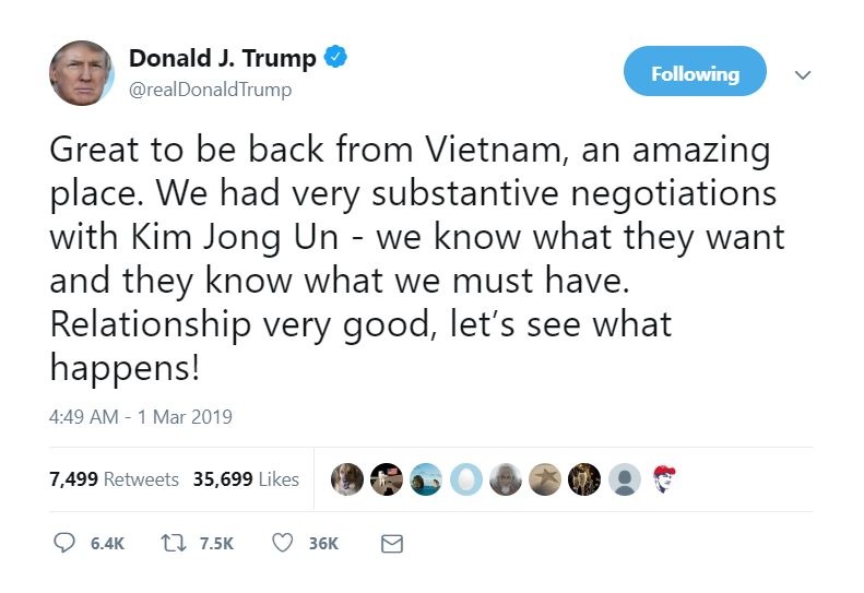 Tong thong Trump cam on Viet Nam anh 1