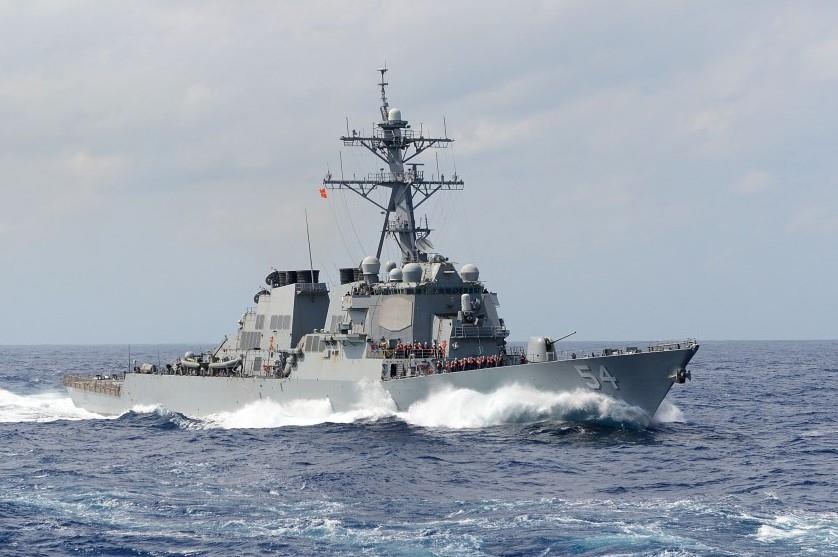 My dieu hai tau chien qua eo bien Dai Loan, thach thuc Trung Quoc hinh anh