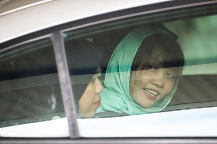 Doan Thi Huong mim cuoi sau khi thoat gia treo co hinh anh