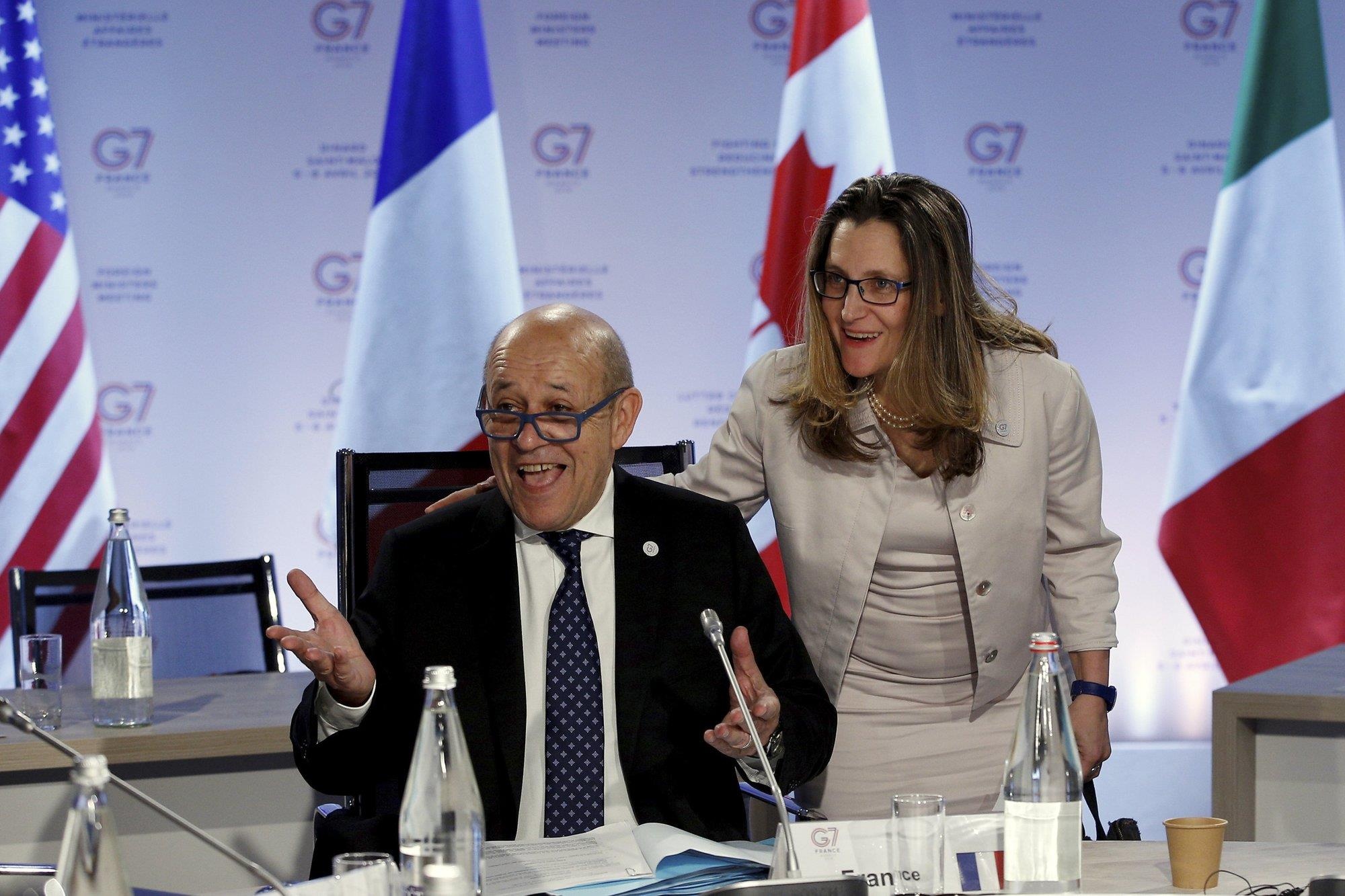 Vang ngoai truong My, G7 ket thuc hoi nghi khong tranh cai hinh anh