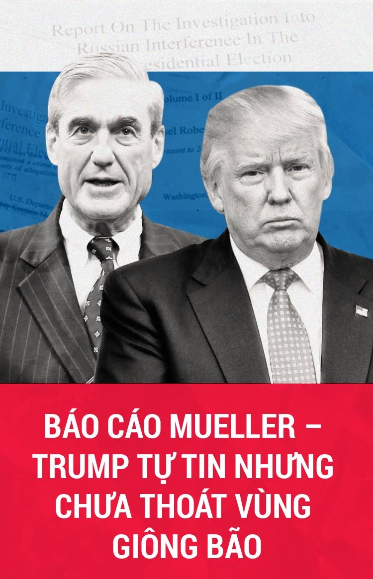 báo cáo Mueller đe dọa Tổng thống Trump ảnh 1 bao cao Mueller de doa Tong thong Trump anh 1