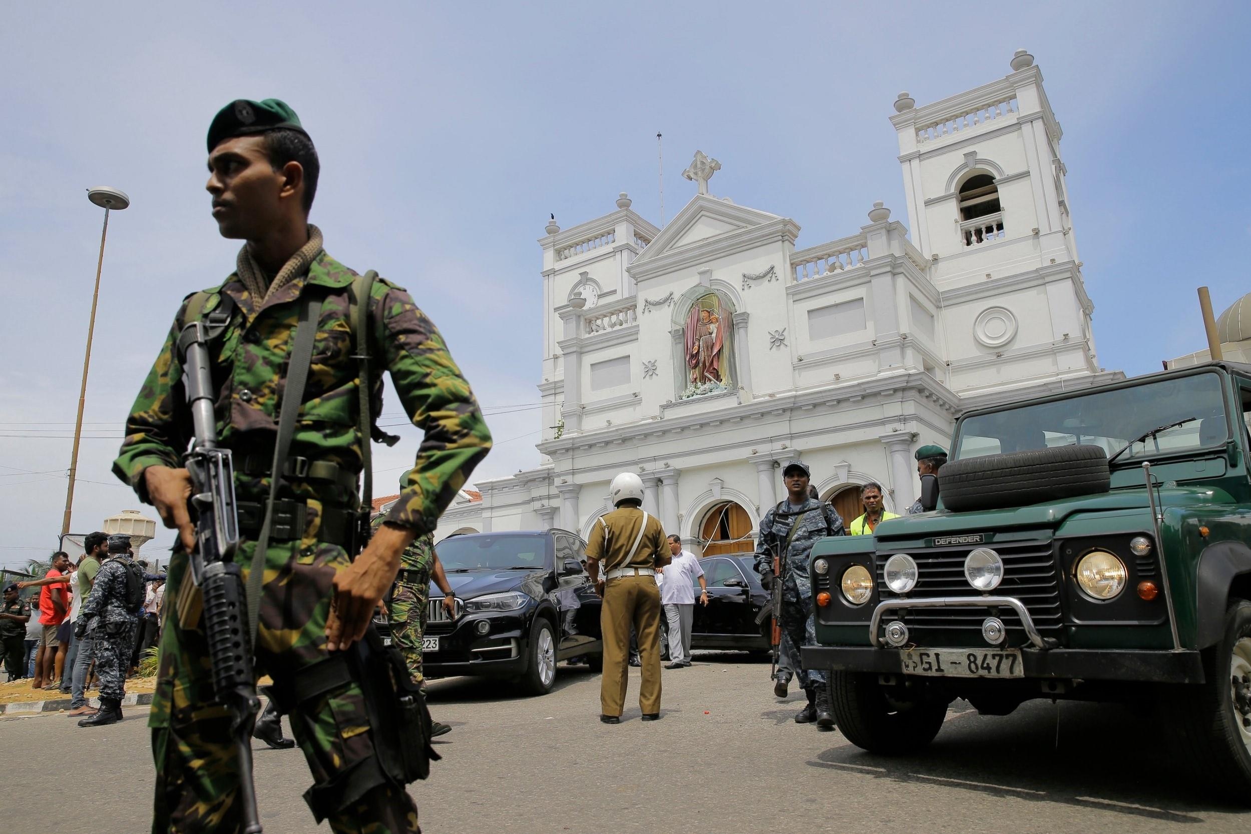 đánh bom Sri Lanka ảnh 1 danh bom Sri Lanka anh 1