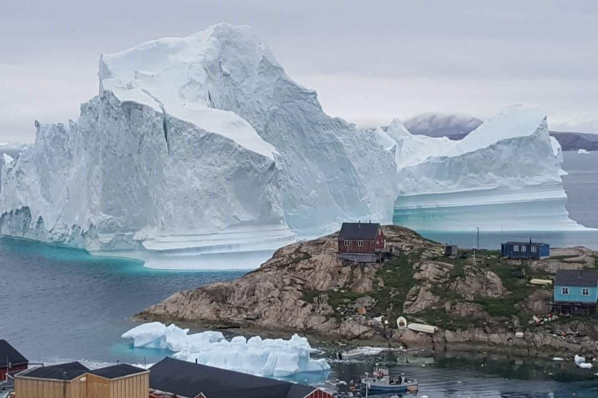 Bang Greenland tan nhanh gap 6 lan, lam tang muc nuoc bien toan cau hinh anh