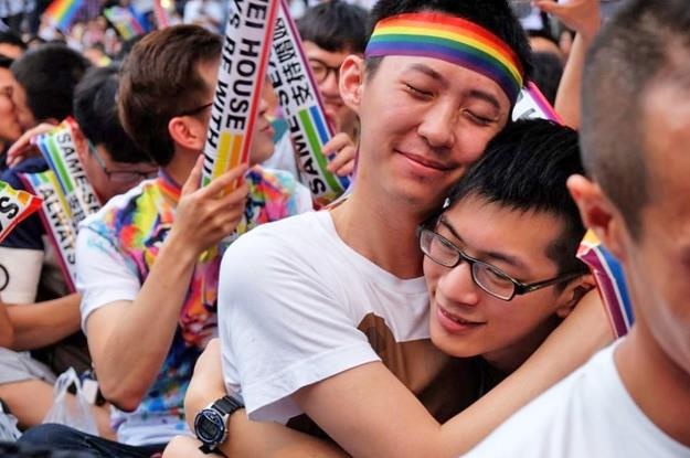 Dai Loan thong qua luat hon nhan dong gioi hinh anh