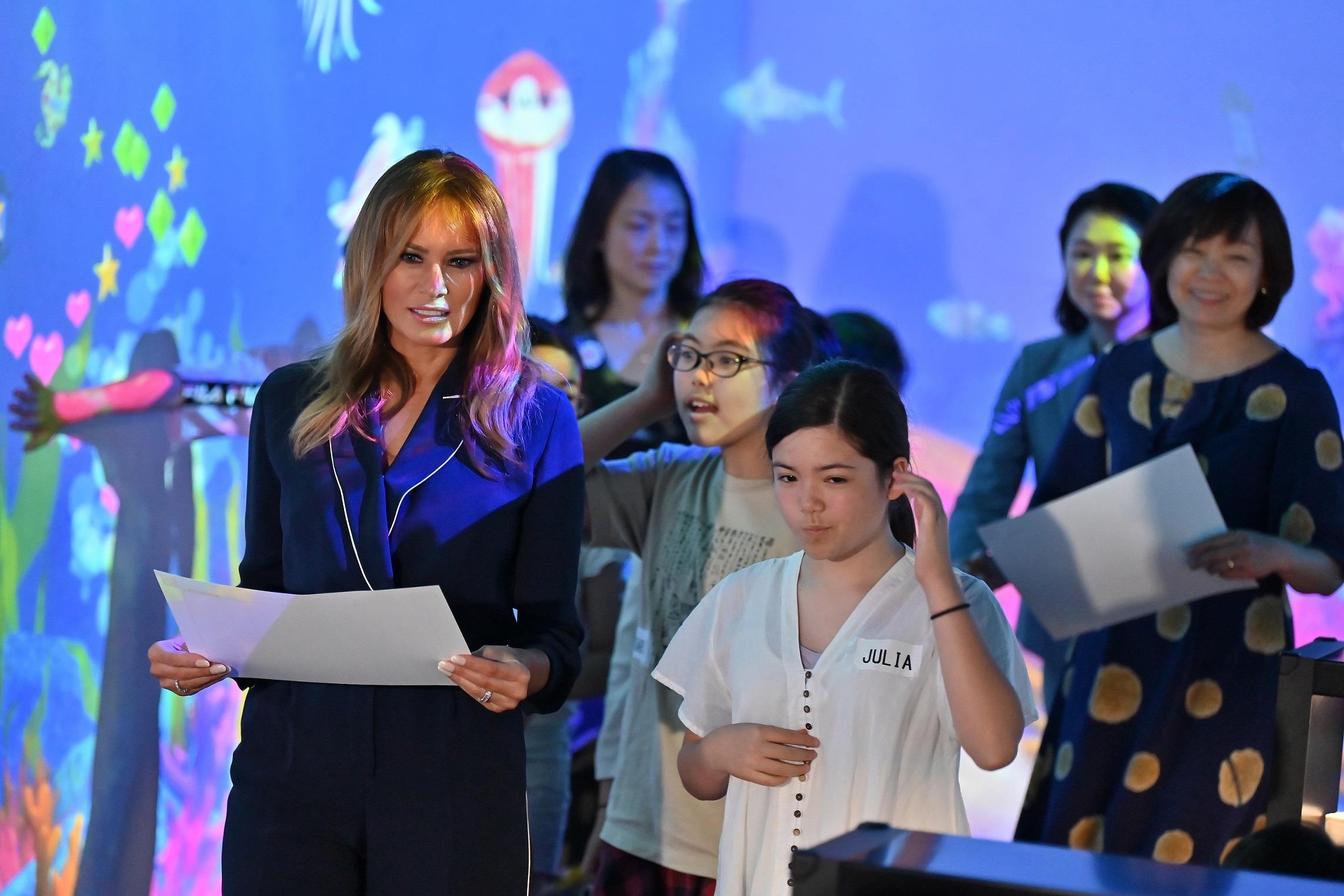 Trump va Abe danh golf anh 11