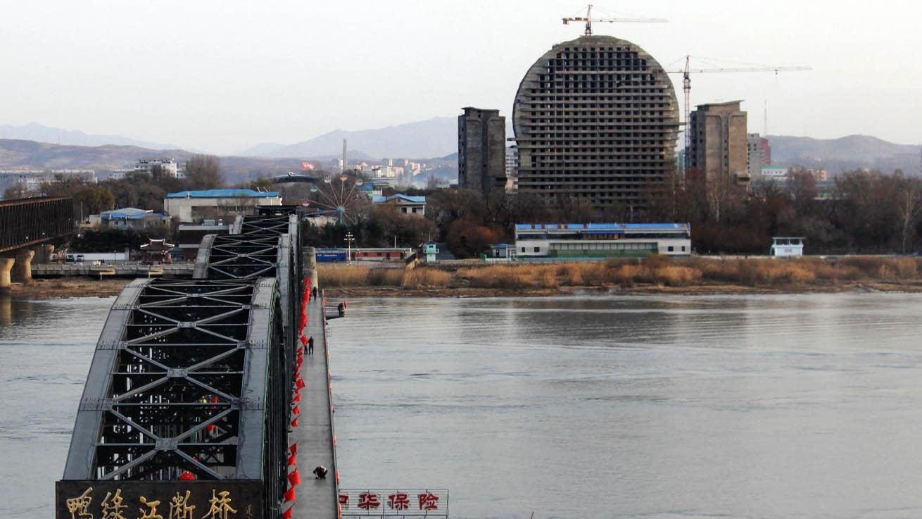 no gan bien gioi Trieu Tien anh 1