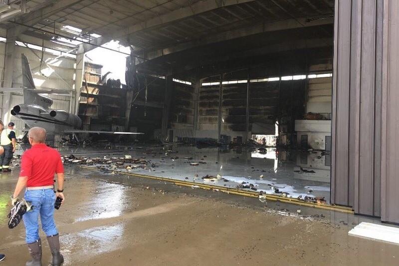 rơi máy bay nhỏ ở Texas ảnh 1 roi may bay nho o Texas anh 1