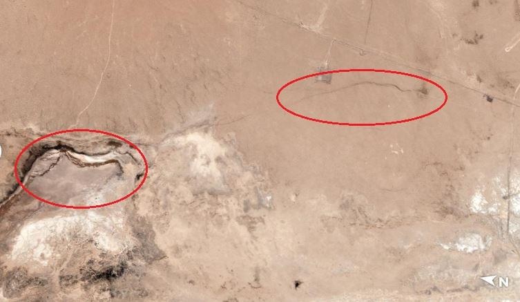 vet nut do dong dat o California anh 2