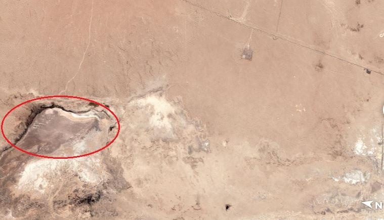 vet nut do dong dat o California anh 1