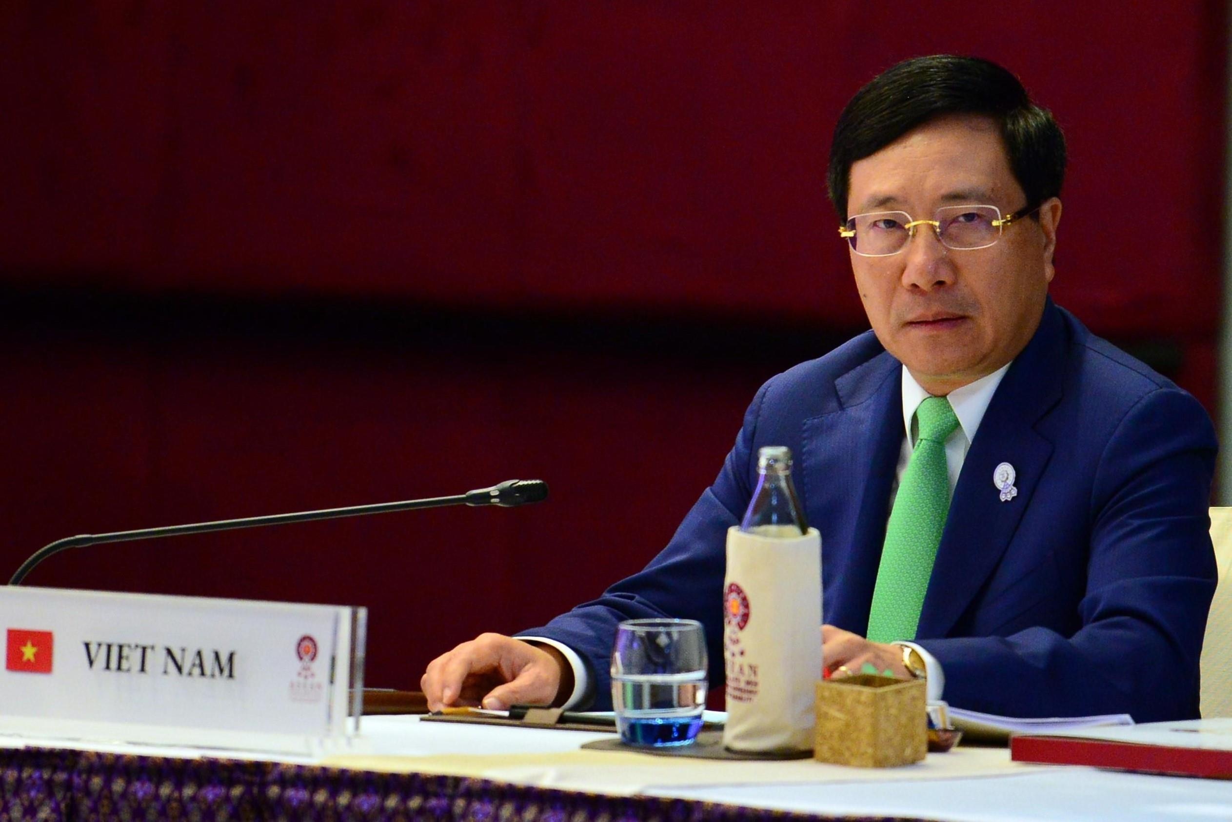 Pho thu tuong Pham Binh Minh du Hoi nghi Ngoai truong ASEAN+3 hinh anh