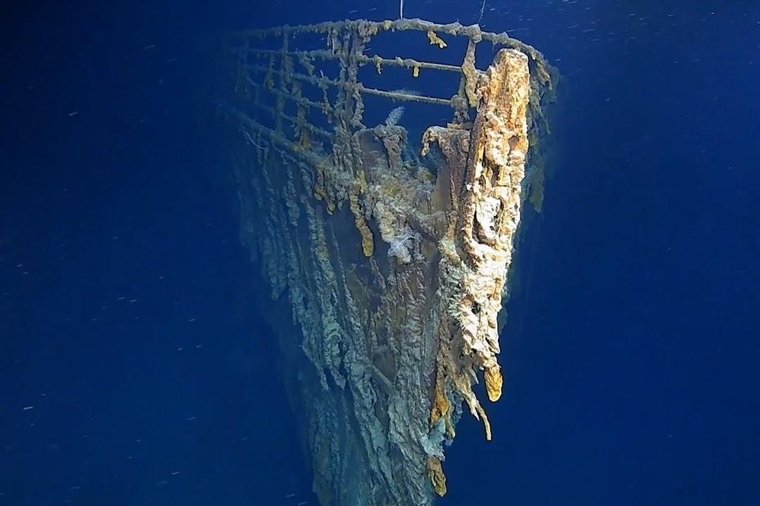 Hinh anh tham hiem xac tau Titanic lan dau sau 14 nam hinh anh