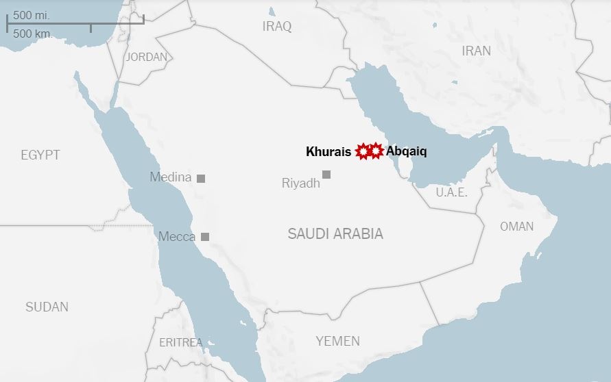 vũ khí tung đòn chí mạng vào nhà máy dầu Saudi ảnh 3 vu khi tung don chi mang vao nha may dau Saudi anh 3