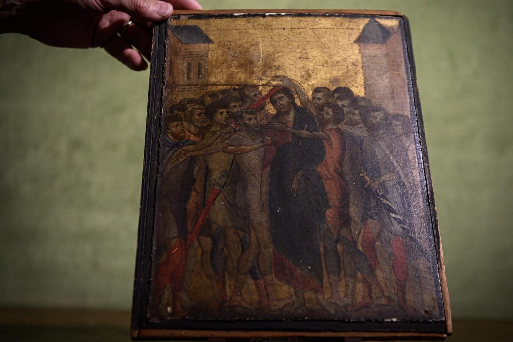 Tranh thoi Phuc Hung tri gia 6,5 trieu USD duoc tim thay trong xo bep hinh anh