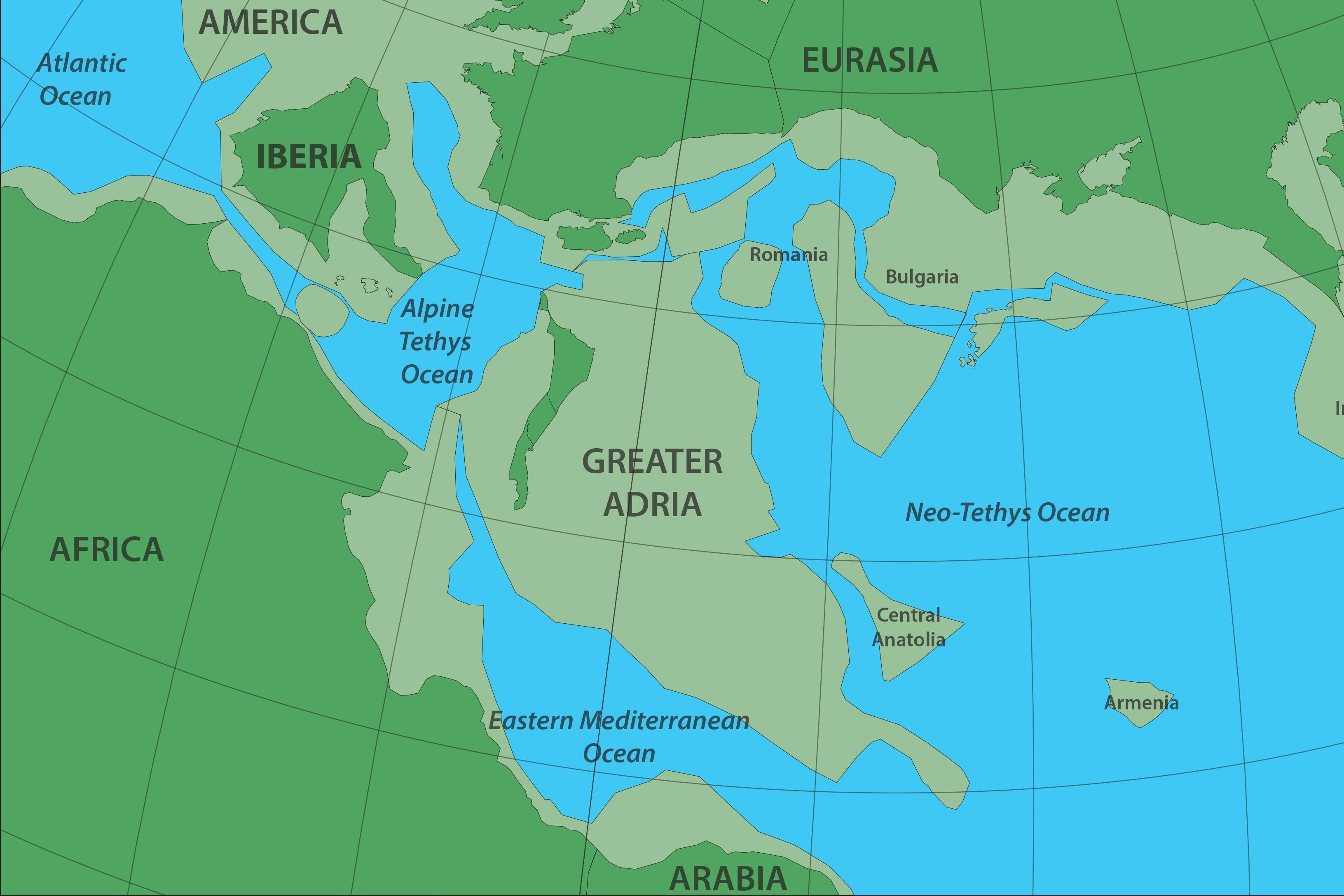 Tim thay luc dia 'mat tich' 140 trieu nam truoc duoi Dia Trung Hai hinh anh