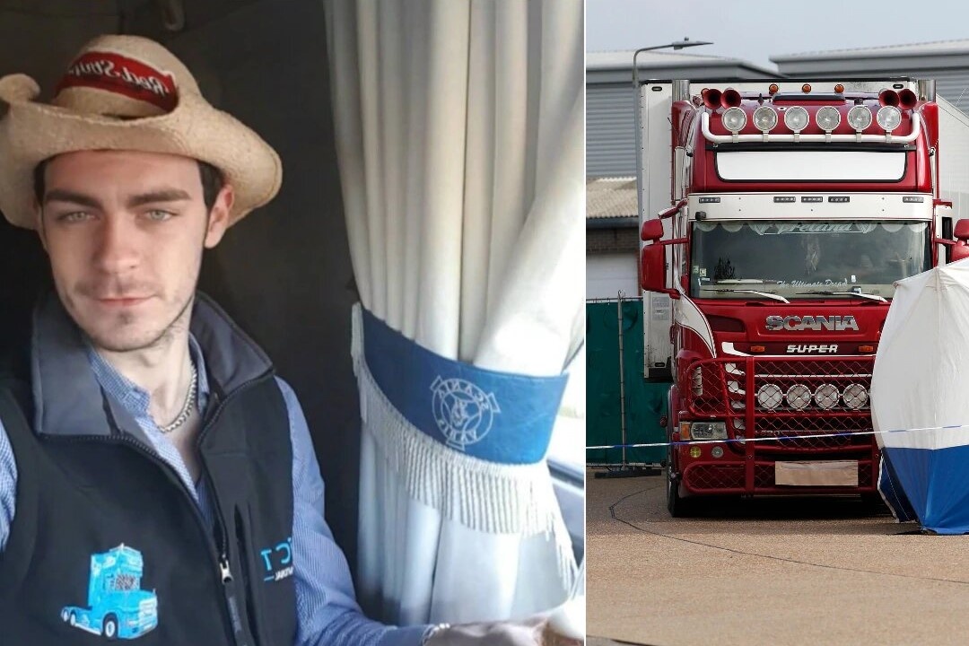 Vụ xe đông lạnh chở 39 thi thể ảnh 1 Vu xe dong lanh cho 39 thi the anh 1