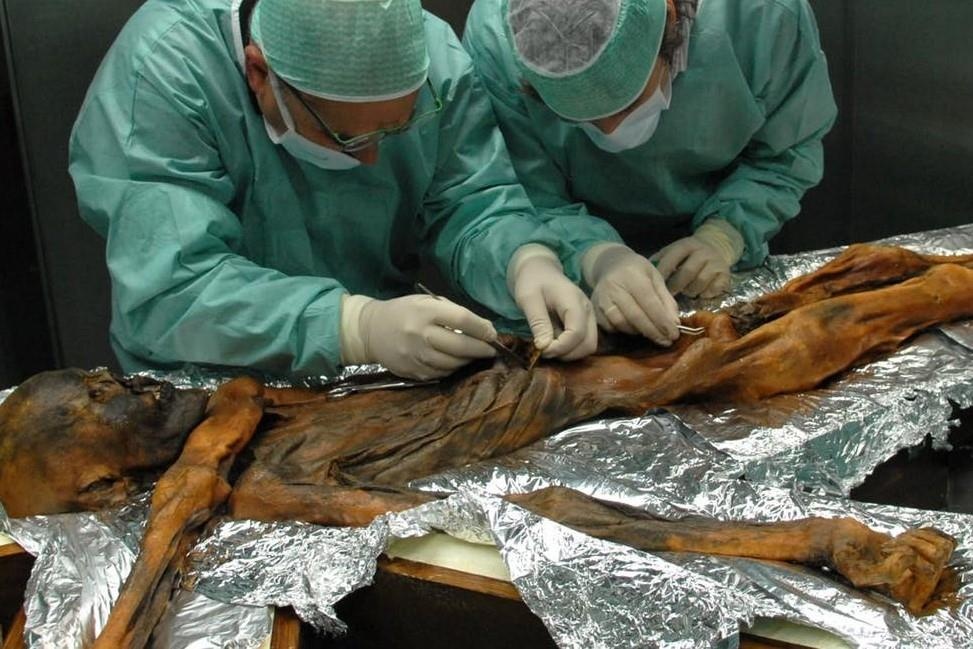 He lo hanh trinh cuoi cua xac uop dong bang 5.300 nam tren day Alps hinh anh