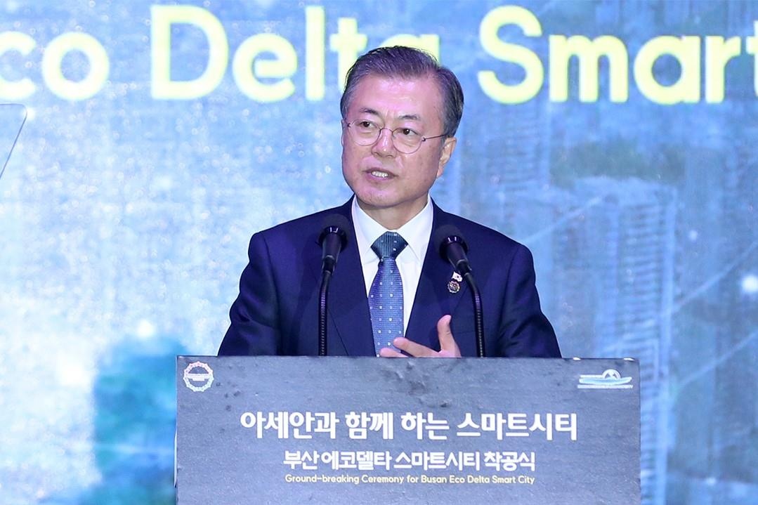 Tong thong Han Quoc cong bo tam nhin moi trong hop tac ASEAN hinh anh