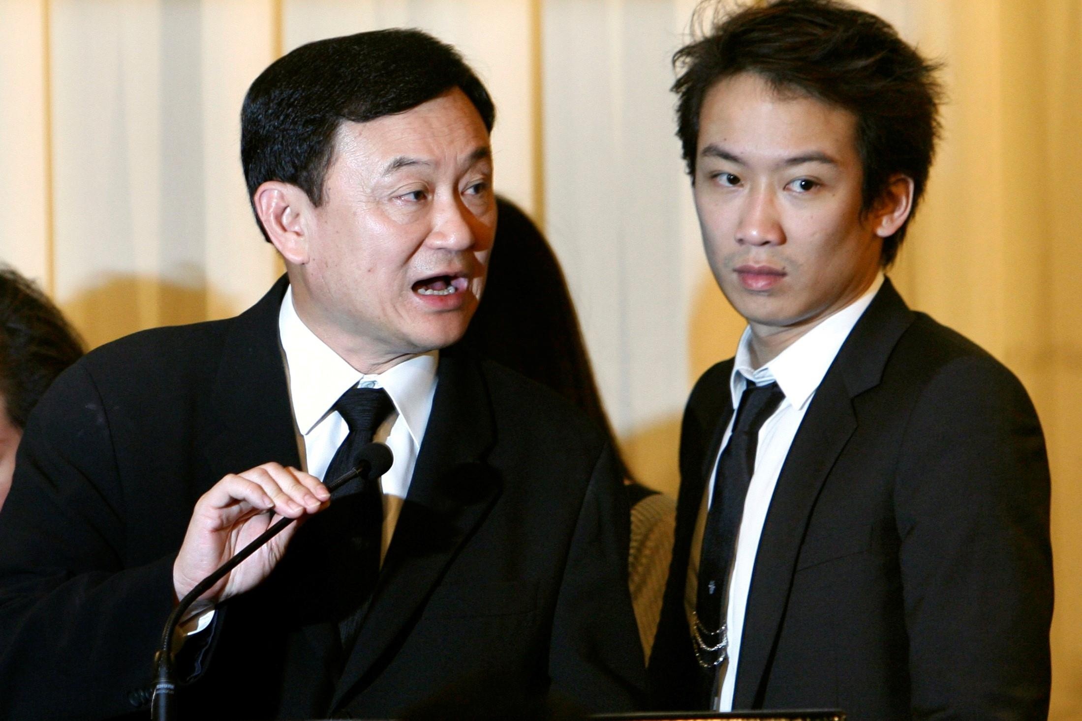 Con trai ong Thaksin duoc toa an Thai Lan tuyen trang an hinh anh