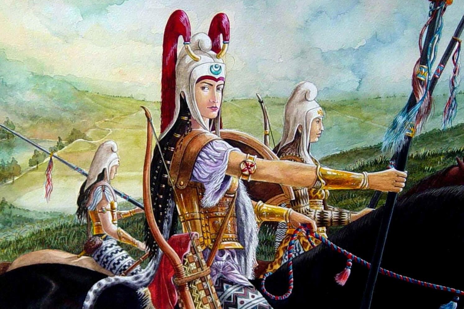 Ngoi mo co he lo 'nu chien binh Amazon' trong than thoai Hy Lap hinh anh