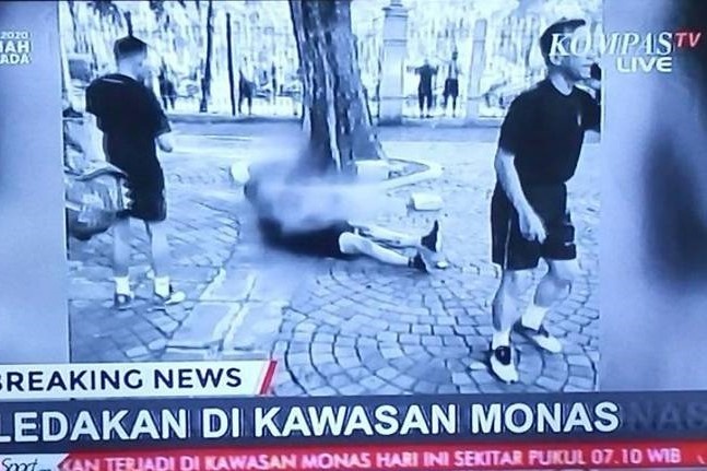 No lon gan Tuong dai Quoc gia giua trung tam thu do Indonesia hinh anh