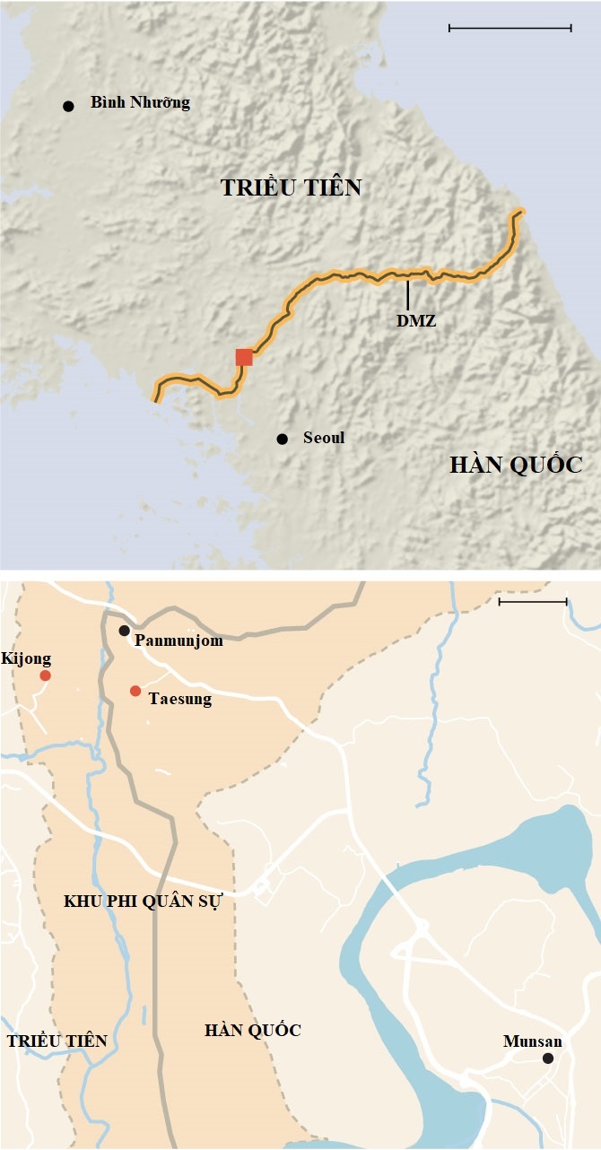 hai mien ban dao Trieu Tien anh 3