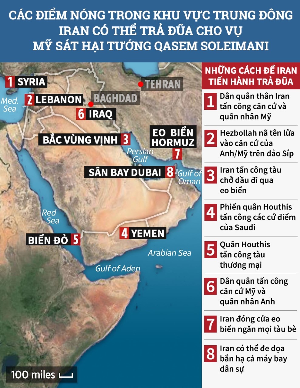 Iran co the tan cong tra thu cho tuong Soleimani anh 1