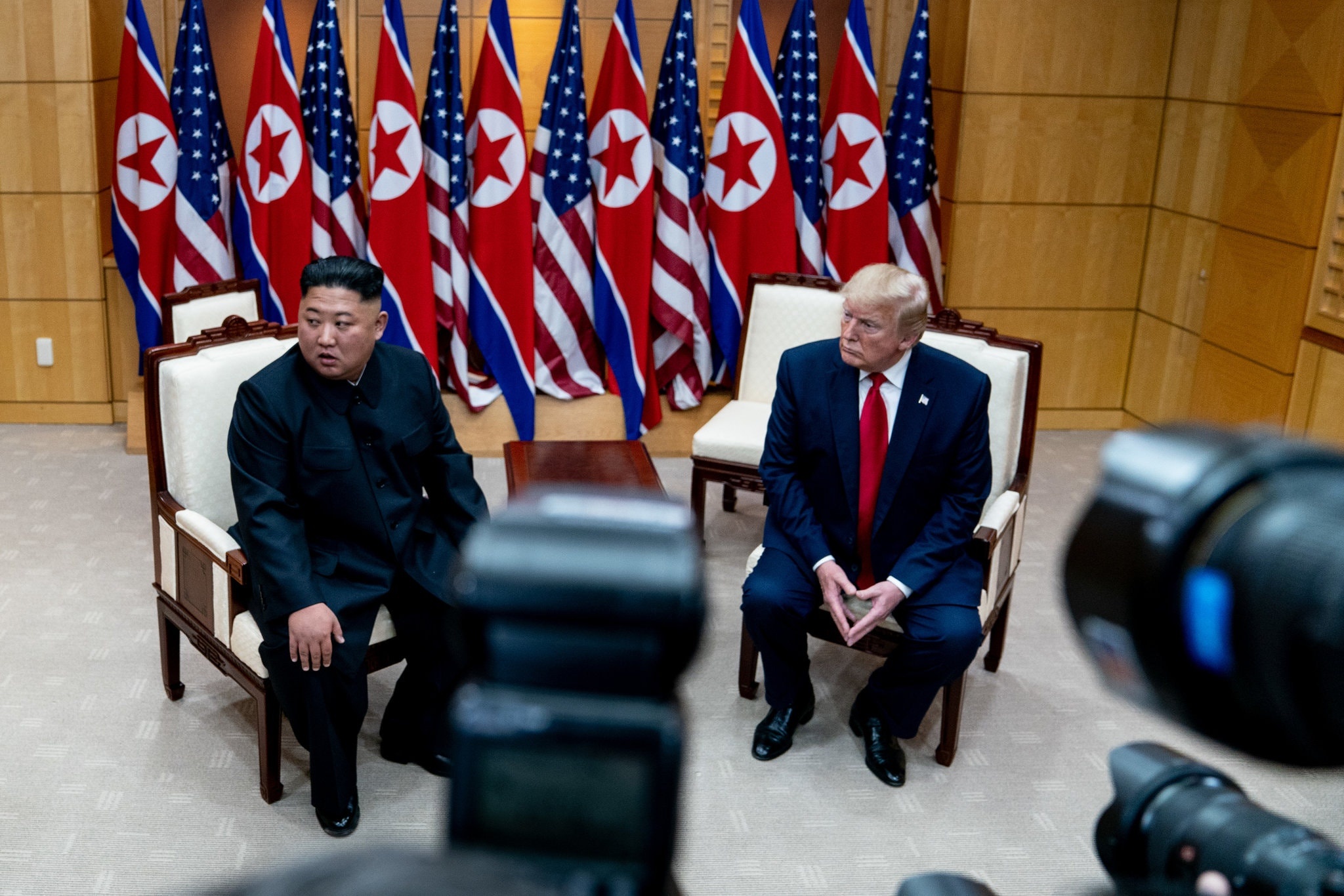 Trump nhan ong Kim Jong Un anh 1