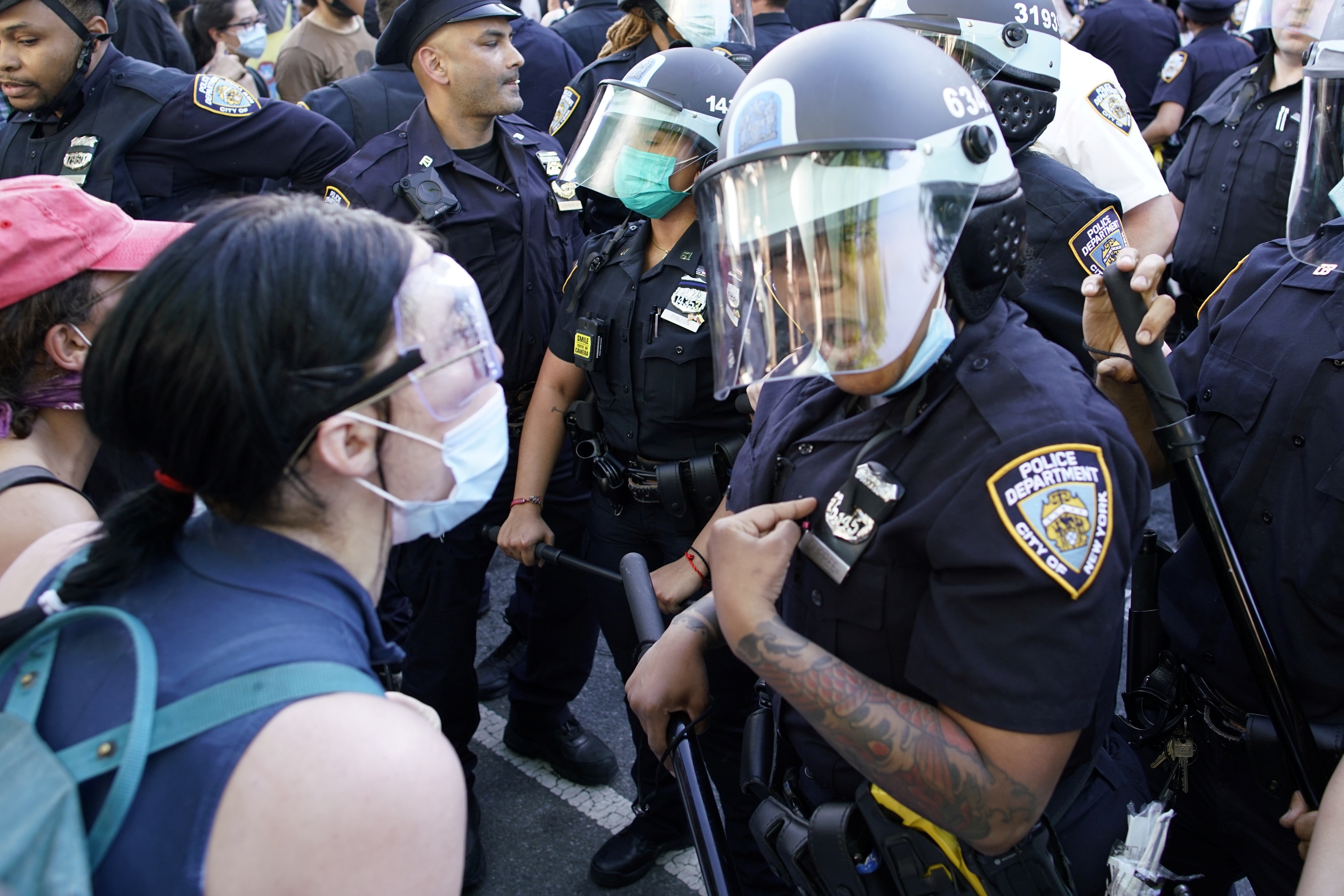 bieu tinh vi nguoi da den chet o my anh 5