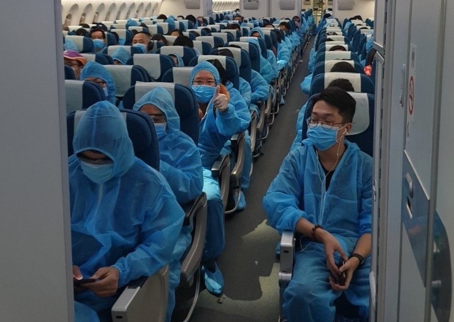 Dua 344 cong dan Viet tu Australia va New Zealand ve  ve nuoc an toan hinh anh